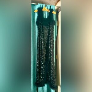 Vintage Black sequin ballgown smoke free home